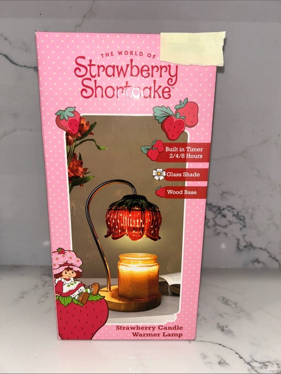 Strawberry Shortcake Other - Strawberry Shortcake Candle Warmer Lamp Wax Melt Holder Cute Pink Decor